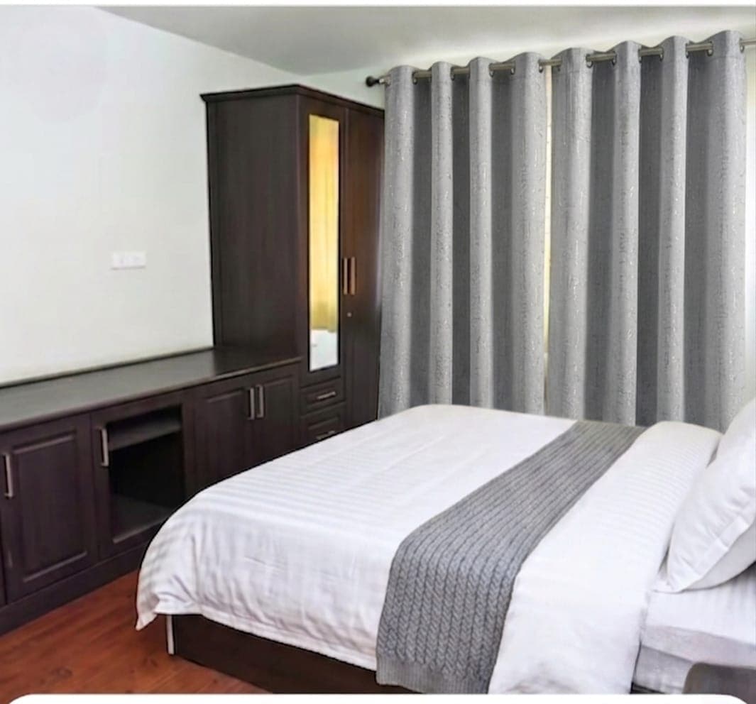 Bedroom styled with Serelya hospitality linen
